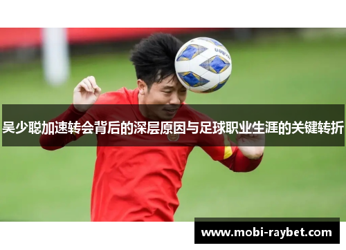 吴少聪加速转会背后的深层原因与足球职业生涯的关键转折